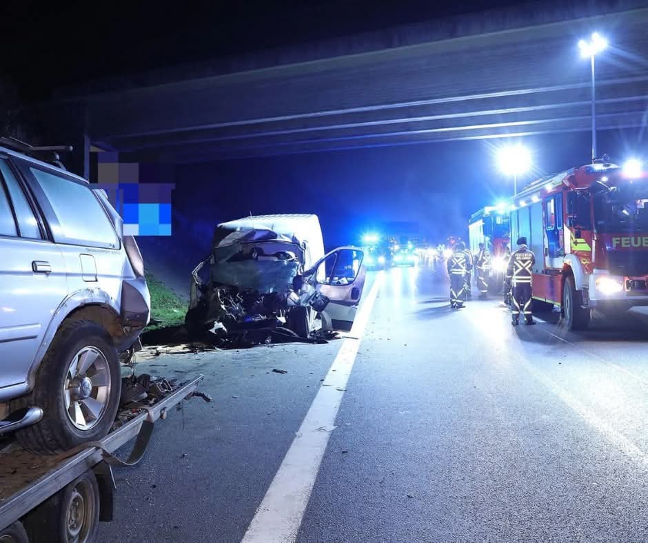 Un microbuz românesc lovit mortal pe autostrada A4 din Germania lângă Dresda