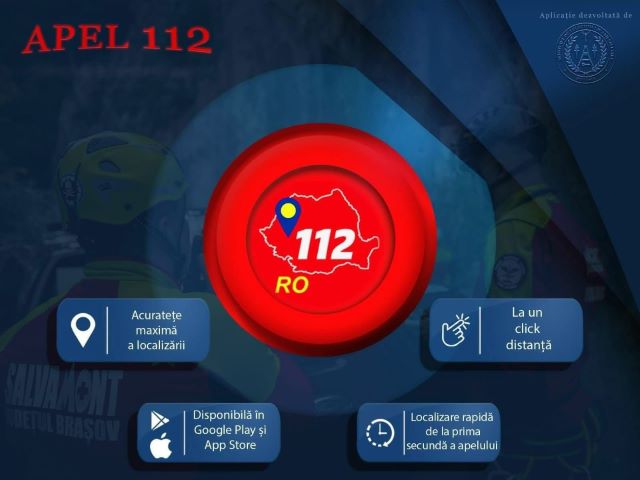 Salvamont Brașov recomandă folosirea aplicației APEL 112 pentru intervenții rapide în munte