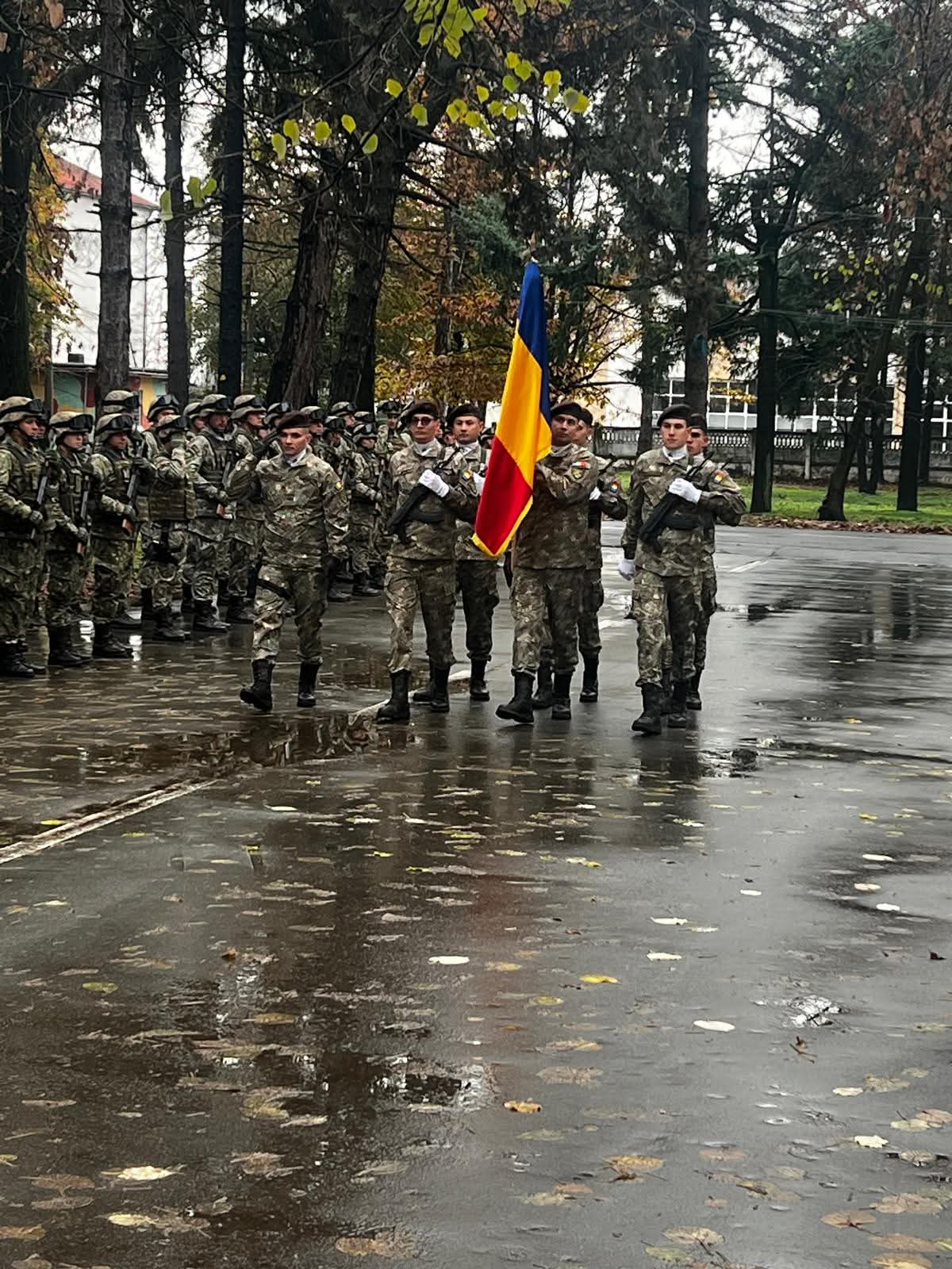 Batalionul 24 Infanterie „Ecaterina Teodoroiu” primește Drapelul de Luptă în Târgu Jiu
