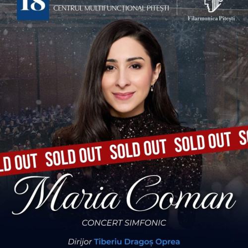 Filarmonica Pitești organizează un concert caritabil de Crăciun la Centrul Multifuncțional