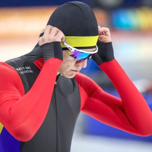 Eduard Nițu a concurat la Cupa Mondială de patinaj viteză de la Hamar