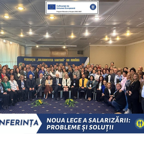 Federația Solidaritatea Sanitară organizează campanie și conferință pentru salarii echitabile în sănătate