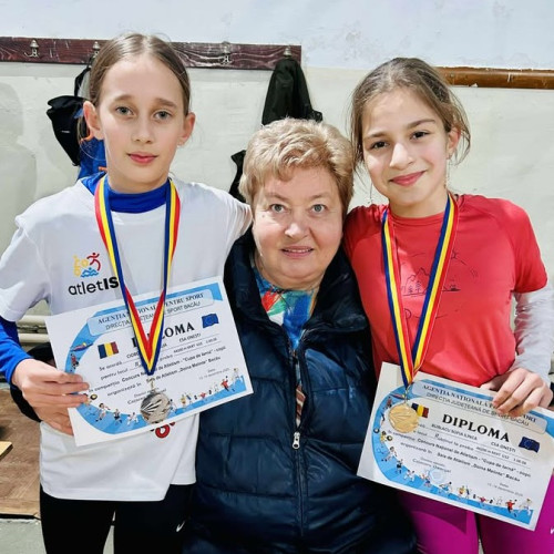 Atletele CS Unirea Focșani cuceresc medalia de argint la Cupa de Iarnă de la Bacău