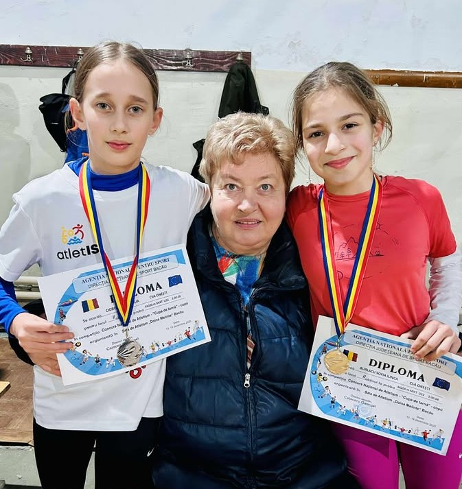 Atletele CS Unirea Focșani cuceresc medalia de argint la Cupa de Iarnă de la Bacău