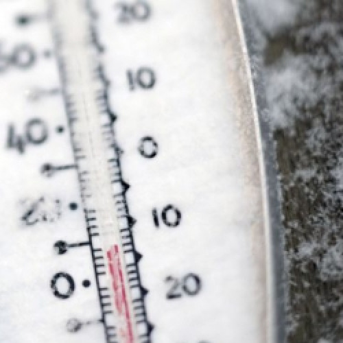 Botoșaniul a înregistrat cea mai scăzută temperatură a iernii până acum