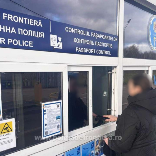 Poliția de Frontieră investighează un șofer tânăr prins cu permis necorespunzător la Racovăț