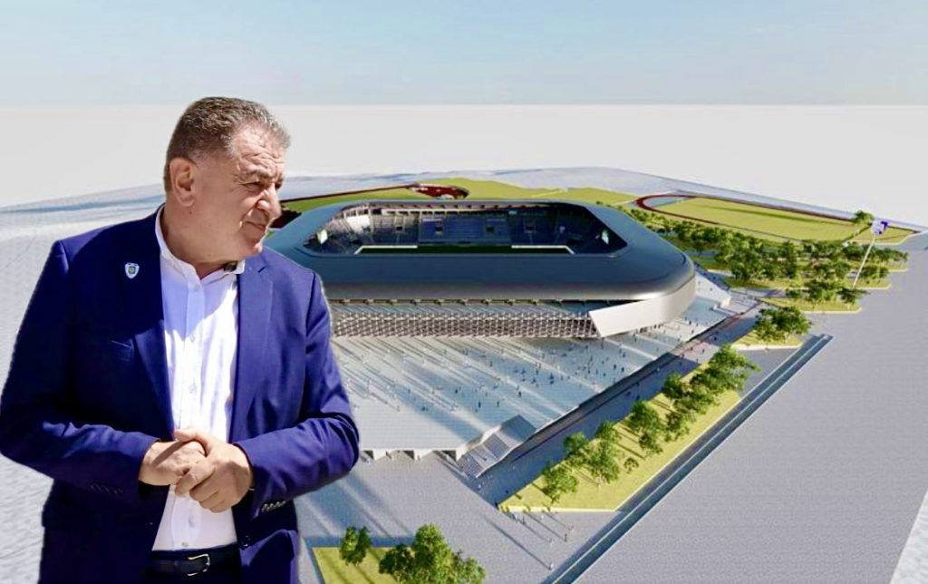 Cristian Gentea anunță începerea lucrărilor la noul stadion „Nicolae Dobrin” în 2026