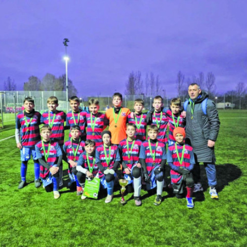 Viitorul Mădăras câștigă turneul U13 organizat de Grosics Akademia la Gyula