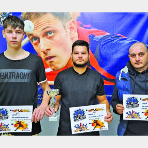 Antal Kevin rămâne lider în clasamentul Ping Pong Community Ștei după un nou turneu