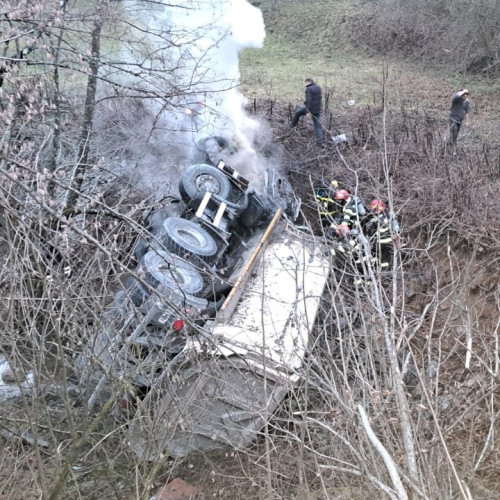 Angajat Cupru Min Abrud a murit într-un accident pe DJ 27 la Gura Cornei