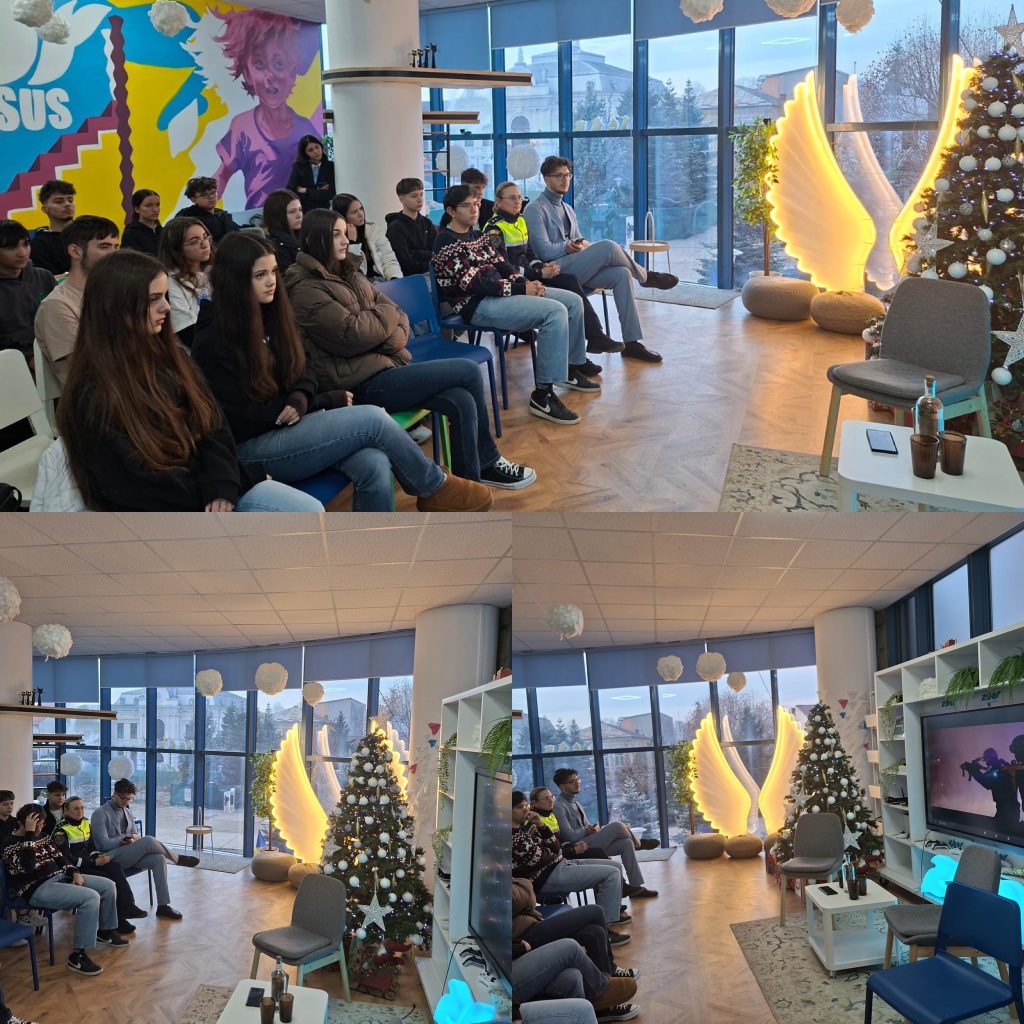 Polițiștii din Biroul Siguranța Școlară desfășoară activități de prevenire la Centrul Zbor