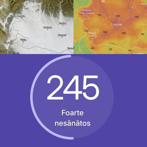 Oltenia se confruntă cu un smog periculos care afectează grav calitatea aerului