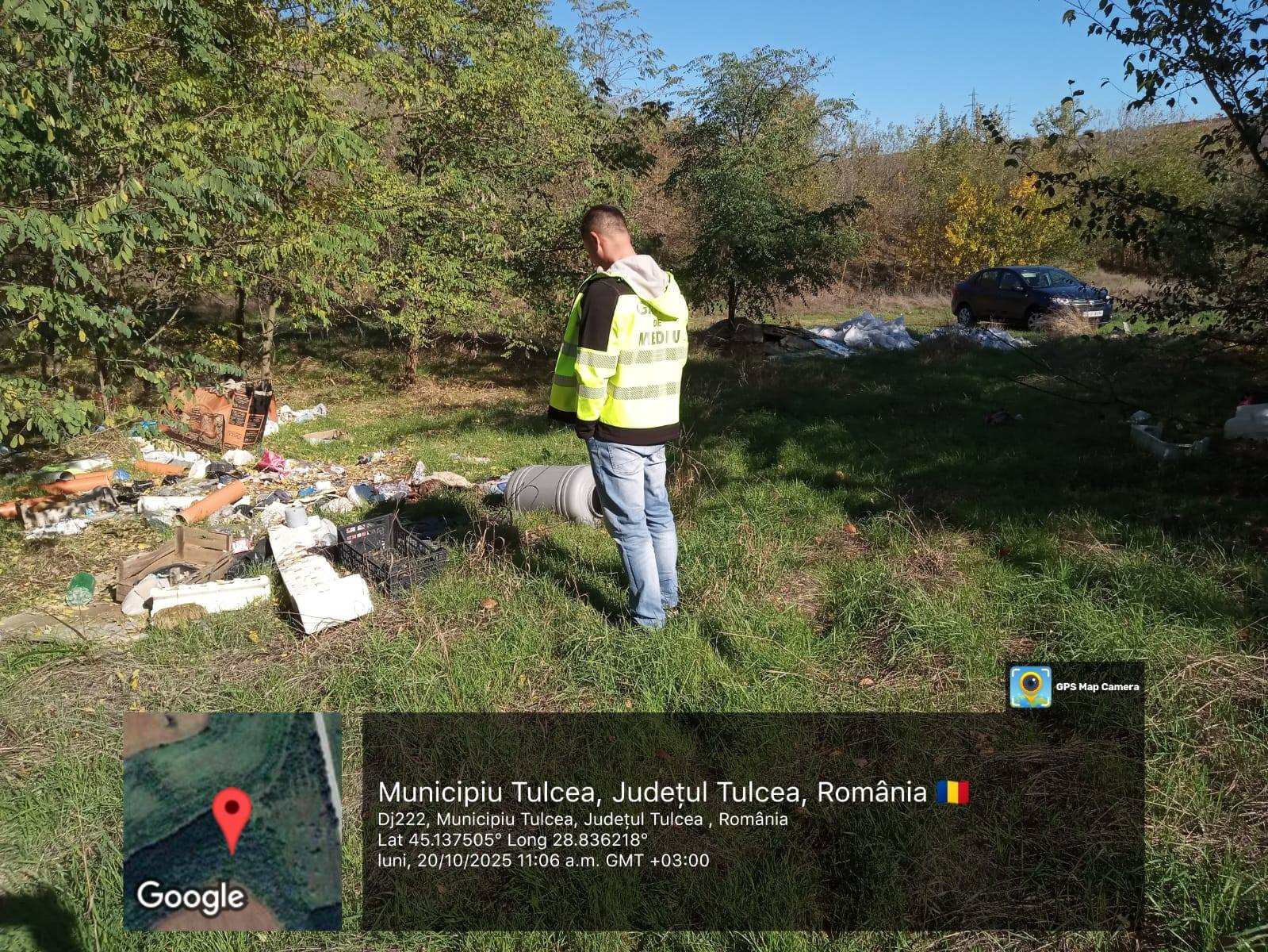Comisarii Gărzii de Mediu Tulcea aplică amenzi de peste 3 milioane lei în 2025