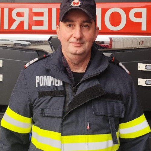 Plutonierul Ovidiu Draga a intervenit prompt după un accident în Sebiș