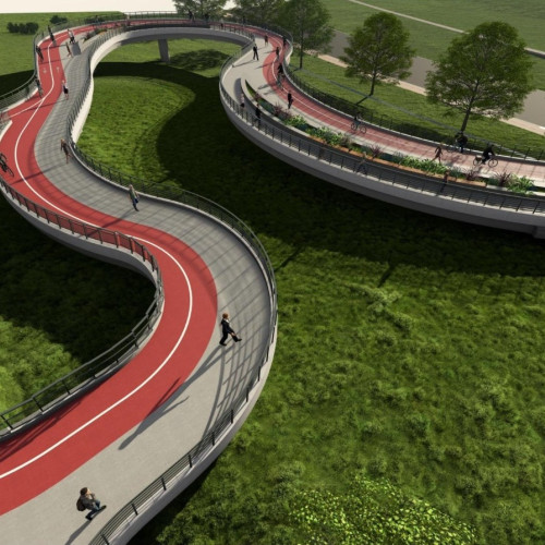 Cinci asocieri de firme concurează pentru construirea pasarelei de Cornișa în Botoșani