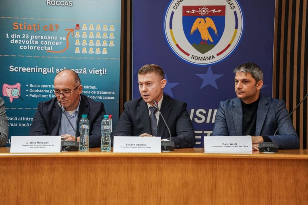 Argeș lansează proiectul ROCCAS 4 SM pentru depistarea cancerului colorectal în Sud-Muntenia