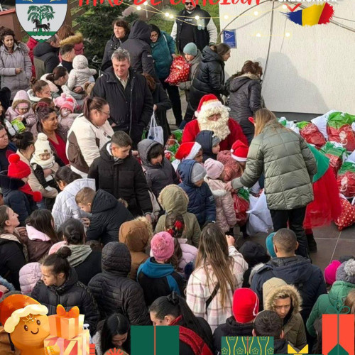 Comuna Sălcioara a organizat târgul de Crăciun dedicat copiilor și comunității