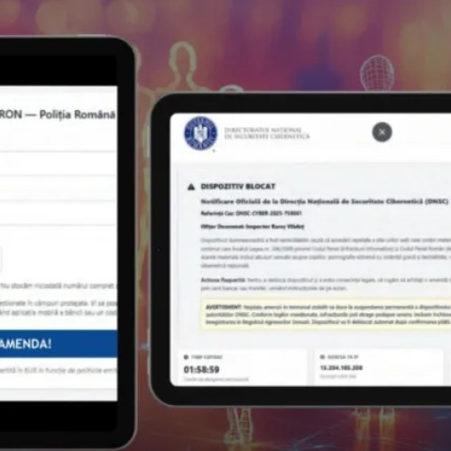 DNSC avertizează asupra înmulțirii fraudelor online cu mesaje false și amenzi fictive