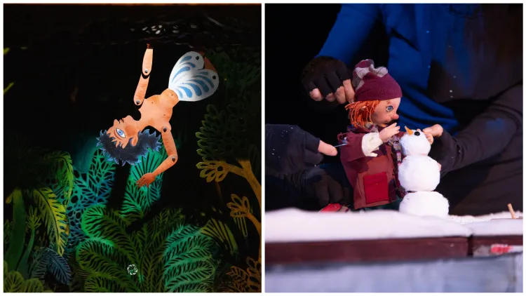 Teatrul de Păpuși „Puck” din Cluj-Napoca aduce două spectacole speciale de Crăciun