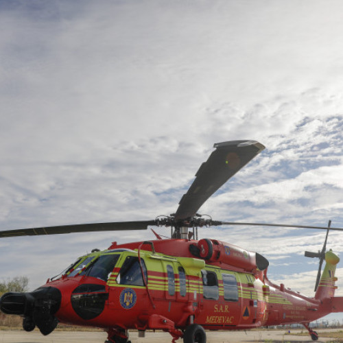 România primește un elicopter Black Hawk finanțat de Uniunea Europeană în cadrul programului rescEU