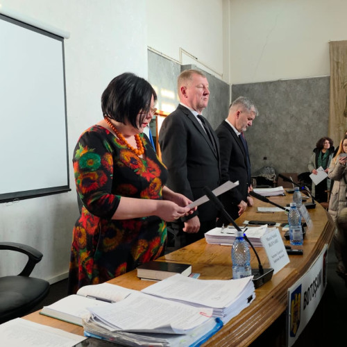 Ana-Maria Loghin a preluat mandatul de consilier județean în locul lui Gelu Graur la Botoșani