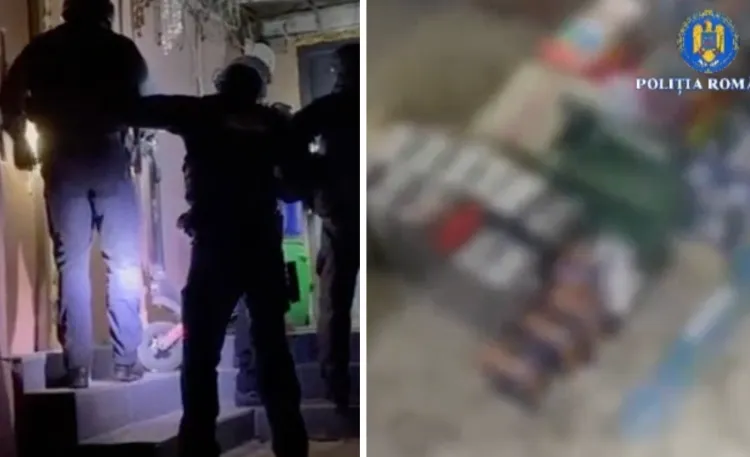 Polițiștii din Cluj confiscă 200 kg de articole pirotehnice în două percheziții