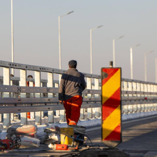 UMB finalizează ultimele lucrări pe secțiunea Focșani-Adjud a autostrăzii A7 pentru deschidere înainte de Crăciun