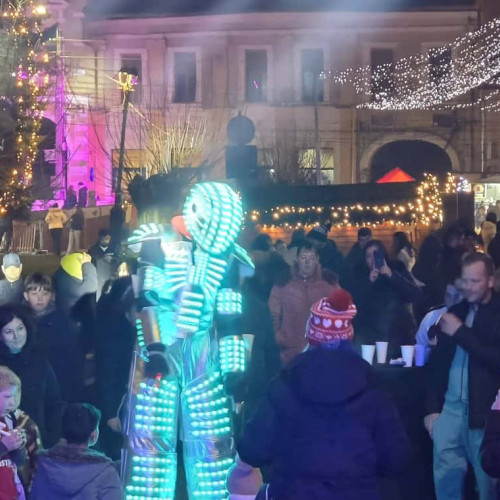 Târgul de Crăciun din Aiud aduce momente speciale înainte de încheierea evenimentelor