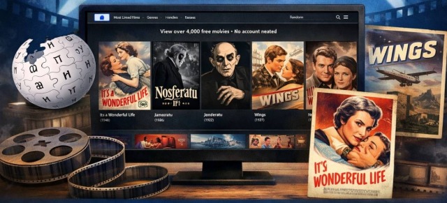 Wikiflix oferă acces gratuit la mii de filme clasice din domeniul public
