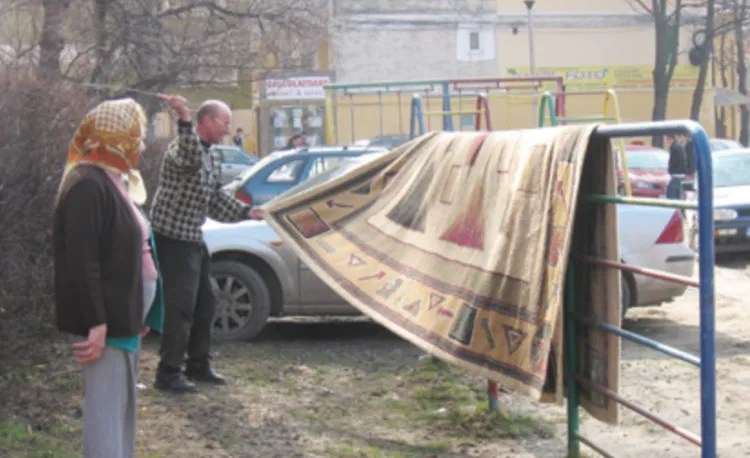 Locuitorii din Zorilor cer autorităților să elimine bătătorul de covoare din cartier