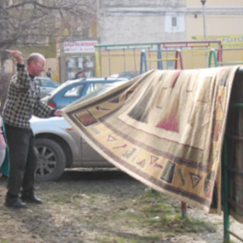 Locuitorii din Zorilor cer autorităților să elimine bătătorul de covoare din cartier