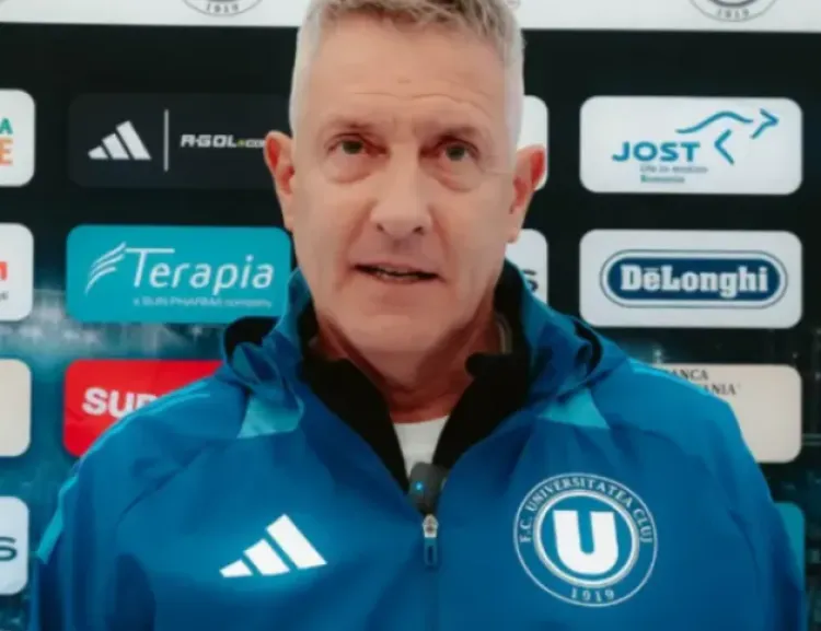 Cristiano Bergodi: Universitatea Cluj vizează loc în play-off și evită transferurile inutile