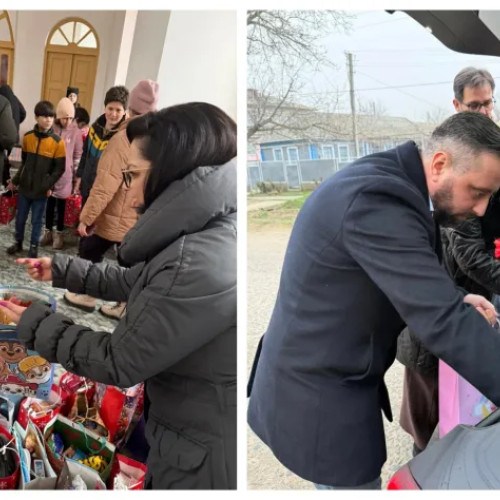 Rocsana Contraș duce speranță și cadouri copiilor români din regiunea Odesa în pragul Crăciunului