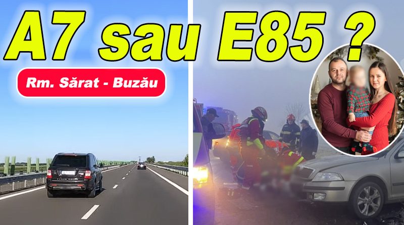 Râmnicenii care navetează spre Buzău caută rute mai sigure după un accident fatal
