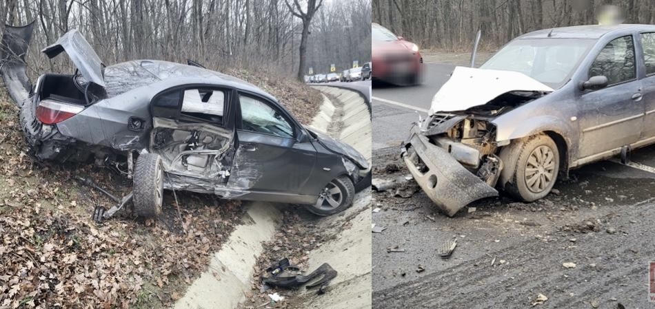 Patru răniți după un accident provocat de un șofer neatent în Zăicești