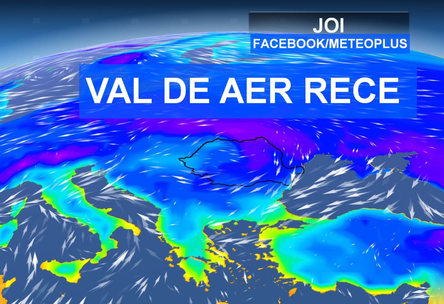 Meteorologii anunță răcire și precipitații diverse începând cu 24 decembrie