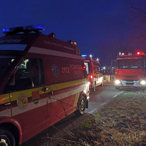 Patru răniți și un deces într-un accident pe DN 54 în Corabia