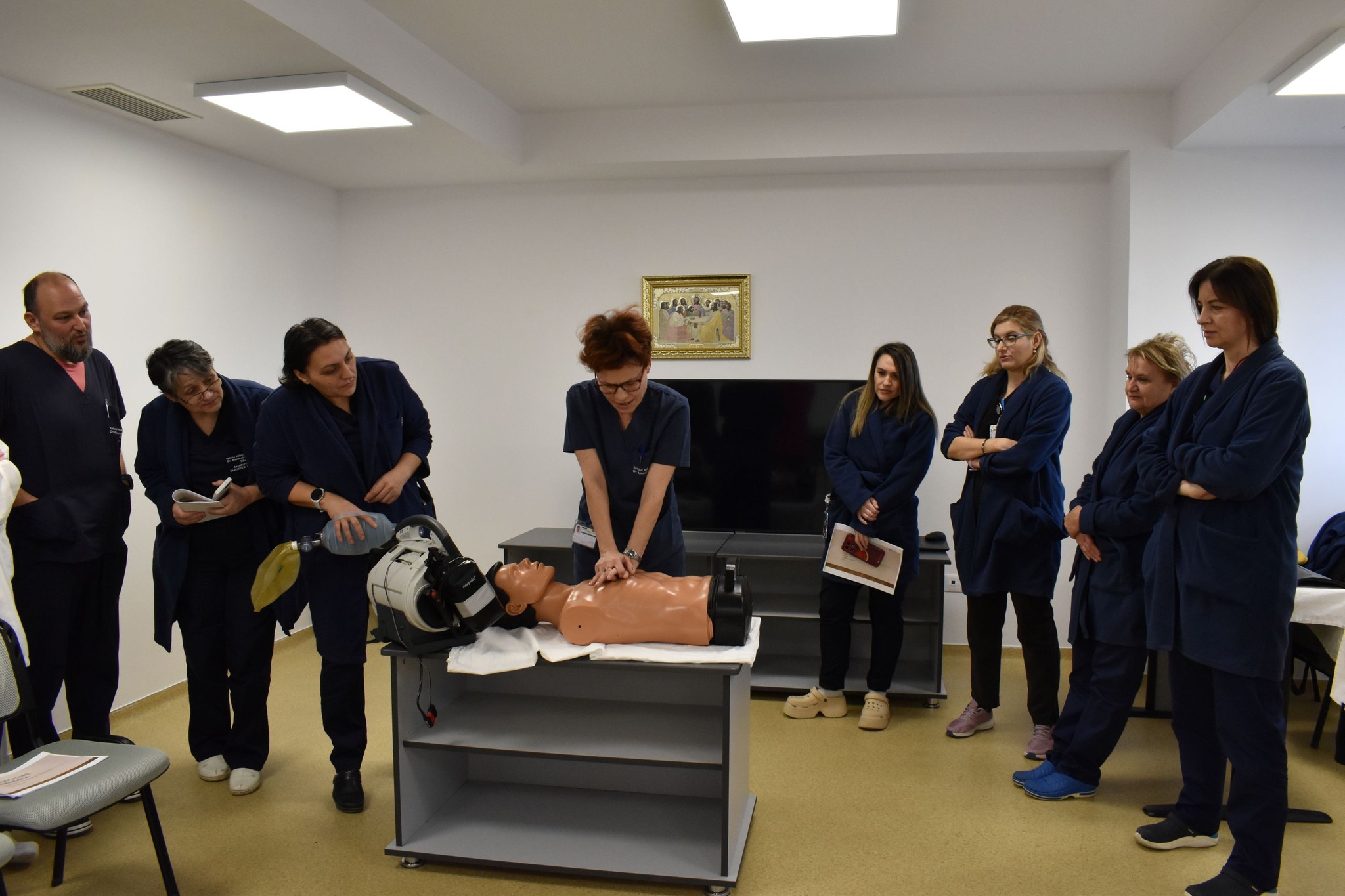 Medicii din Sibiu se pregătesc pentru intervenții rapide în resuscitarea pacienților adulți