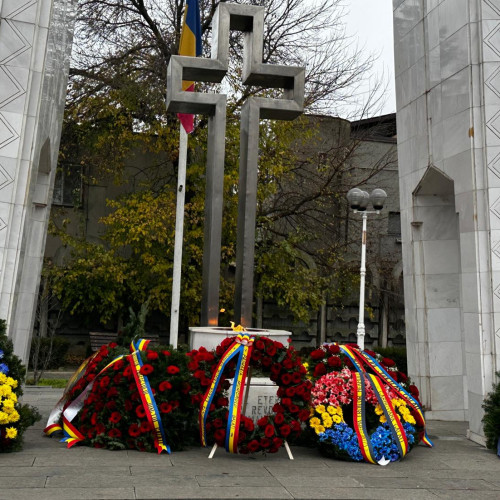 Galațiul comemorează 36 de ani de la Revoluția Română prin ceremonii solemne