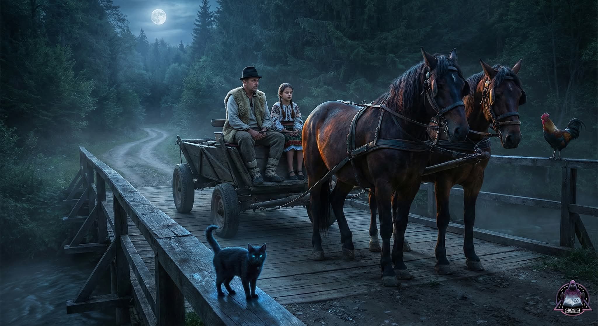 O întâmplare misterioasă din satul Roșiuța, povestită la pagina Cronici Paranormale