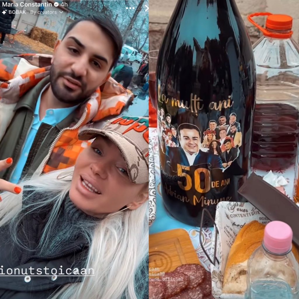 Adrian Minune păstrează tradiția tăierii porcului înainte de Crăciun