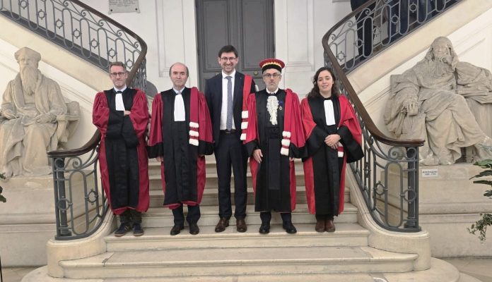 Avocatul Cătălin Boacnă primește titlul de doctor la Universitatea Bordeaux