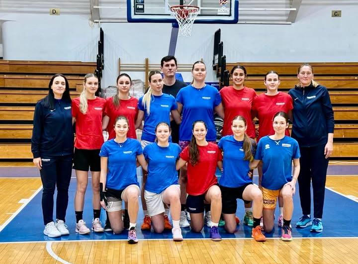 Naționala U20 de baschet feminin a României se pregătește pentru EuroBasket 2026