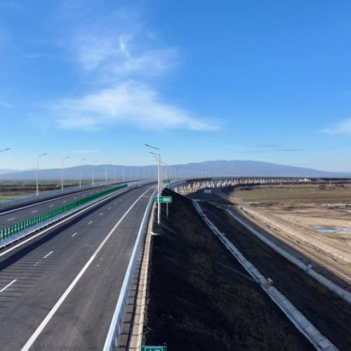 Autostrada Moldovei A7, sectorul Focșani-Adjud, deschis circulației publice