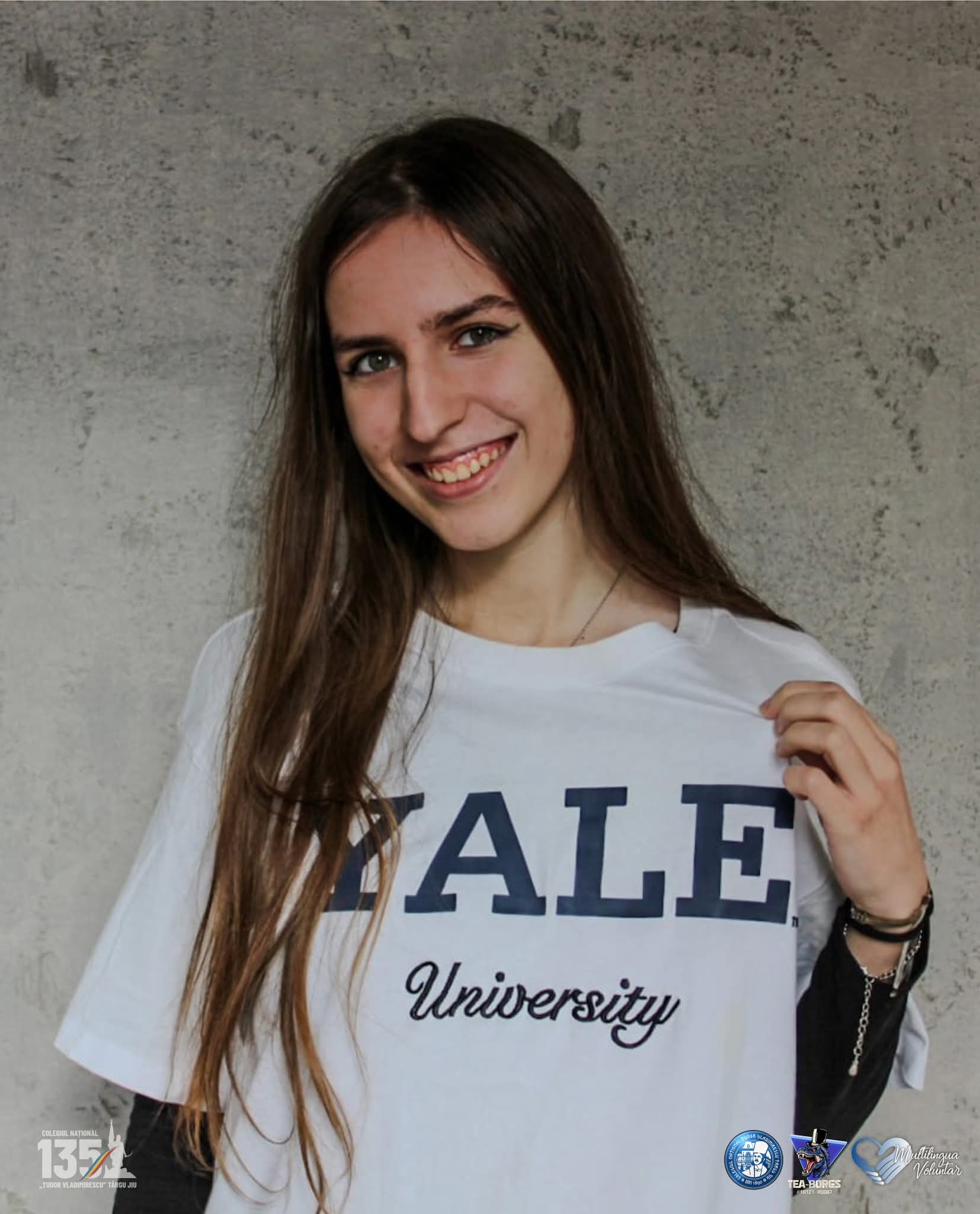 Andra-Gabriela Cîrstoiu din Târgu Jiu a fost admisă la prestigioasa Yale University
