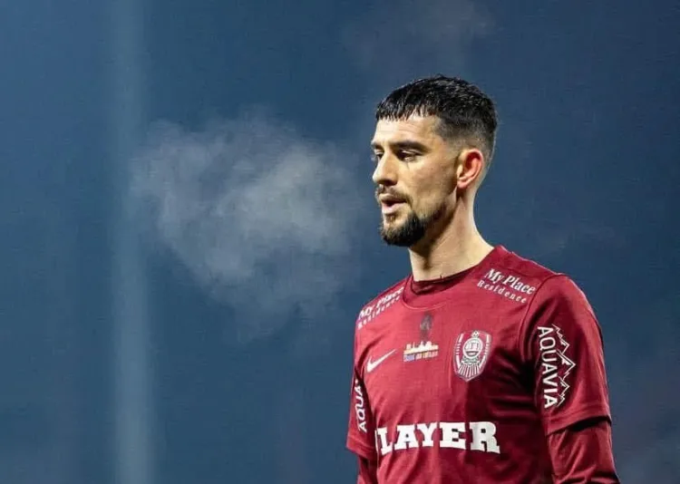 CFR Cluj discută transferul lui Meriton Korenica către Apollon Limassol