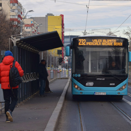 STB modifică ruta autobuzelor pentru siguranța traficului pe timp de iarnă