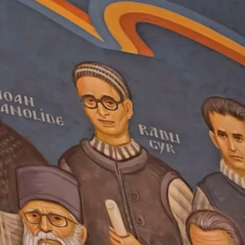 Figurile legionarilor au apărut pe capela unei biserici din Apărătorii Patriei, finanțată parțial de stat