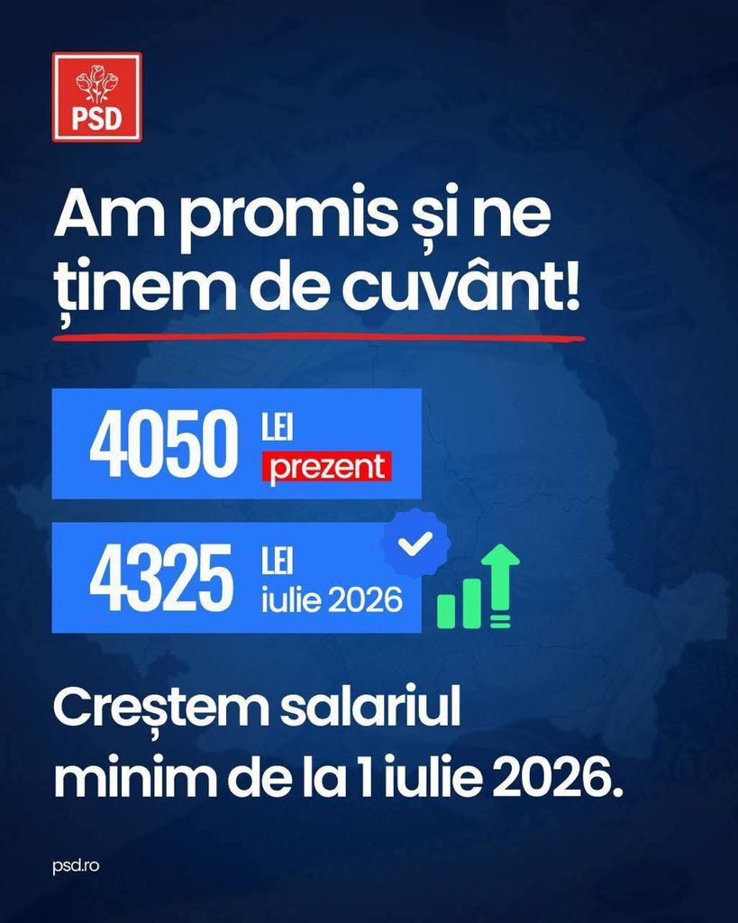 Coaliția guvernamentală implementează creșteri salariale și reduceri fiscale pentru 2025-2026