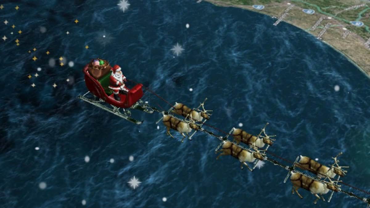 Norad urmărește sania lui Moș Crăciun în noaptea de Ajun, continuând o tradiție de 70 de ani